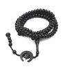 2021 1PC New Ramadan Bracelets Islamic Muslim tasbih Allah Accessories 99 Beads Bracelet Gift For Women Men Hand Jewelry Decor - BK