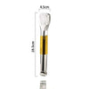 Stainless Steel Anti-Heat Food and Bread Tongs - 12 inches