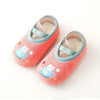 Baby Anti-slip Socks Newborn Warm Crib Floor Shoes with Rubber Sole for Children Boy Toddler Foot Girl Infant Cute Kids Slippers - Pink / M(2-3Years)13cm