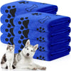 Quick-Dry Microfiber Dog Towel – Absorbent Pet Bath Cloth Pet Shop - Blue / 2 PCS