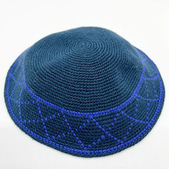 Jewish Kippah Black Hand Made Yarmulke Judaica Yamaka Kippa Yamakah Yarmulka Hat Men (15CM 5.9INCH)