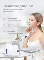 Ozone Facial Steamer – Warm Mist Face Spa Vaporizer