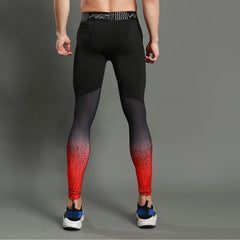 Men's Running Leggings Breathable Compression Pants Quick Dry Fit Sportswear Fitness Training Jogging Pants Sports Fitness Yoga