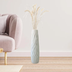 Tall Floor Vase Stylish Rustic Flower Vase Modern Farmhouse Decoration Sturdy for Home Living Room Dining Room Hotel Wedding