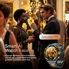 Smartwatch 1.43-inch AMOLED Display 900mAH Battery 45Days Standby Bluetooth 5.3 with Flashlight Men‘s Smart Watch, W90 PRO