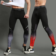 Men's Running Leggings Breathable Compression Pants Quick Dry Fit Sportswear Fitness Training Jogging Pants Sports Fitness Yoga