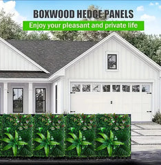 1pc Artificial Green Plant Wall Panels Simulation Plant Background Wall Decoration 3D Bionic Plant Outdoor Lawn, Fake Grass Home Decor, Plants & flowers