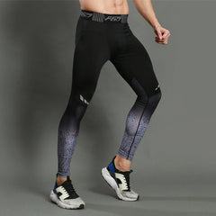 Men's Running Leggings Breathable Compression Pants Quick Dry Fit Sportswear Fitness Training Jogging Pants Sports Fitness Yoga