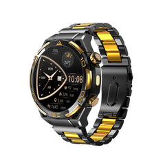 Smartwatch 1.43-inch AMOLED Display 900mAH Battery 45Days Standby Bluetooth 5.3 with Flashlight Men‘s Smart Watch, W90 PRO