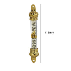 Door Mezuzah Metal Blessing Mezuzahw with Scroll Door Decoration House Religious Gift Retro Mezuzah Case Mezuzah Plaque 1x