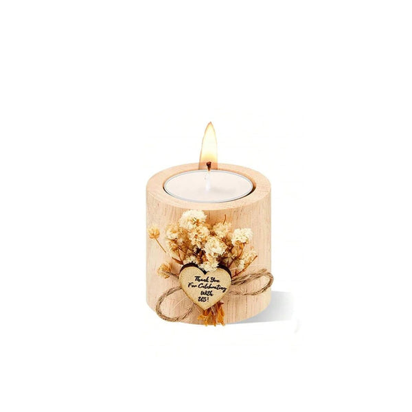 1/6pcs Wedding Party Gifts Candlesticks Bride Shower Gifts Candles Country Wedding Gifts Wedding Decoration Bride Gifts Home Decor