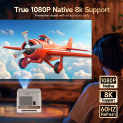 Magcubic 900ANSI Android 14 Projector Auto Focus Support 8K Native 1080P With Wifi6 BT5.4 16G Allwinner H726 Portable HY350Max