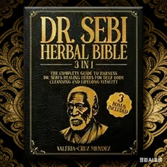 Dr. Sebi Herbal Bible 3-in-1: Detoxify and Cleanse Your Body with Dr. Sebi's Healing Herbs for Lasting Health and Vitality