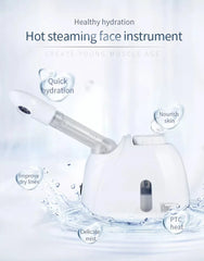 Ozone Facial Steamer – Warm Mist Face Spa Vaporizer