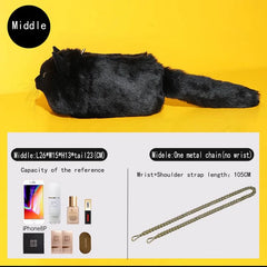 Luxury Cat Tote Bag for Women – Crossbody & Clutch