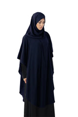 Modest Hooded Abaya Women Muslim Islamic Ramadan Hijab Khimar One Pieces Amira Arab Overhead Prayer Niqab Burqa Long Tops Shirts