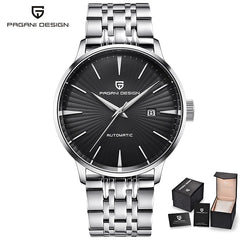 2026 New PAGANI DESIGN Men's Watches Fashion Sports Gold Watch For Men Automatic Mechanical Wristwatches Men Waterproof Leather
