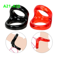 Penis Ring Reusable Silicone Semen Cock Ring Penis Enlargement Delayed Ejaculation Sex Toys For Men