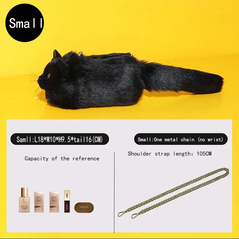 Luxury Cat Tote Bag for Women – Crossbody & Clutch