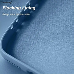For Samsung Galaxy A16 Case Cover Samsung Galaxy A17 A16 A56 A36 A15 Funda Coque Soft Original Liquid Silicone Case Samsung A16