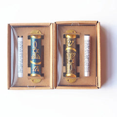 Mezuzah Case Home decor Mezuza With Torah parchment scroll Mezuzah