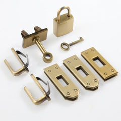 7pcs/set Metal Clasp Lock Lockbutton for Women Handbag Shoulder Bag Purse DIY Accessories