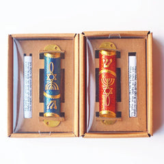 Mezuzah Case Home decor Mezuza With Torah parchment scroll Mezuzah