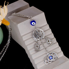 Automobiles Interior islam muslim Allah Hamsa Hand Of Fatima Turkey Evil Eye Car Pendant Hanging Ornaments Accessories Gifts