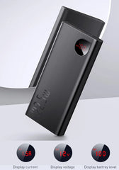 Baseus PD 22.5W Power Bank 10000mAh Portable Fast Charging Powerbank Type C USB-C PD Qucik Charge External Battery Charger