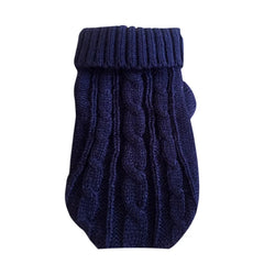 Small Medium Pet Dog Sweaters Winter Pet Clothes Warm Sweater Coat Outfit for Cats Clothes Woolly Soft Dog T Shirt Jacket