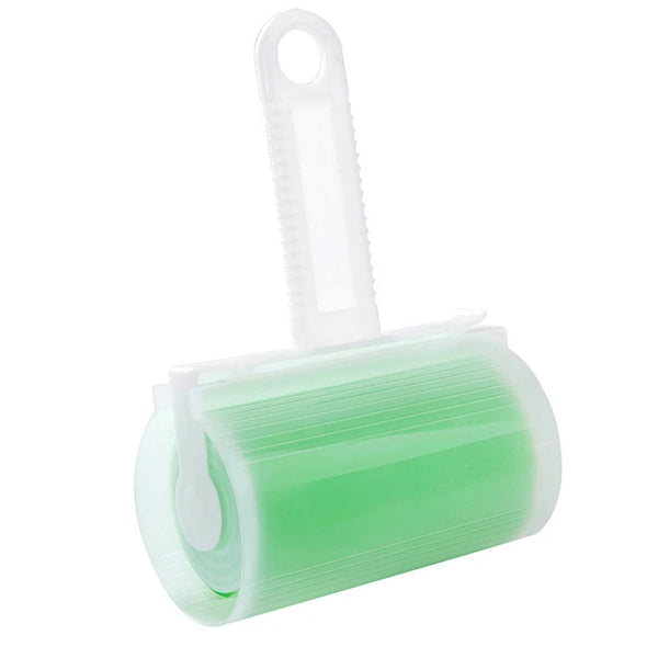 Washable Clothes Hair Sticky Roller Reusable Portable Home Clean Pet Hair Remover Sticky Roller Carpet Bed Sofa Dust Collector