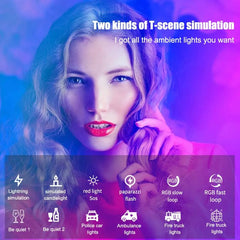 LUXCEO Q508A 10W RGB CCT Video Light 2600mAh Rechargeable LED Stick Photo Lamp 36 Colors Studio Lighting for Youtube Photography