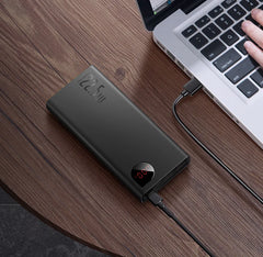 Baseus PD 22.5W Power Bank 10000mAh Portable Fast Charging Powerbank Type C USB-C PD Qucik Charge External Battery Charger