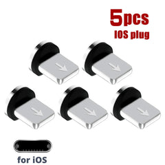 Magnetic Cable Micro USB Type C Magnetic Charge Charger Cable for Huawei Samsung Android Mobile Phone 1m 2m cable