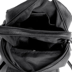 Women High Quality Leather Backpacks Vintage Female Shoulder Bag Sac a Dos Travel Ladies Bagpack Mochilas School Bags For Girls