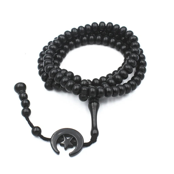 2021 1PC New Ramadan Bracelets Islamic Muslim tasbih Allah Accessories 99 Beads Bracelet Gift For Women Men Hand Jewelry Decor