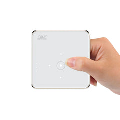 Smartldea New Mini DLP HD Projector Support 1080p Built-in Battery Capacity Wired Phone Mirroring Projector Home Theater Beamer