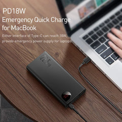 Baseus PD 22.5W Power Bank 10000mAh Portable Fast Charging Powerbank Type C USB-C PD Qucik Charge External Battery Charger
