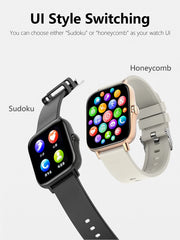 1.83'' Sport Smart Watch Fitness Clock Health Monitor Waterproof Smartwatch Wireless Call Watches for Man Woman IOS Android 2026