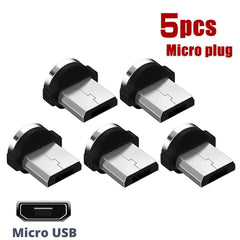 Magnetic Cable Micro USB Type C Magnetic Charge Charger Cable for Huawei Samsung Android Mobile Phone 1m 2m cable