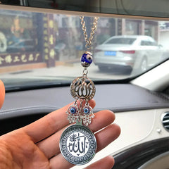 islam muslim Allah Hamsa Hand Of Fatima turkey evil eye car pendant