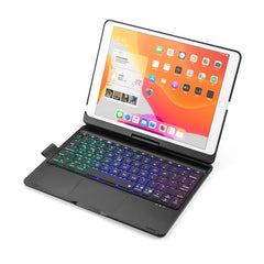 Bluetooth Magic Keyboard Case For iPad 7 8 9 Generation 10.2 Pro Air 3 10.5 Tablet Case Turkish Arabic Spanish Korean Keyboard