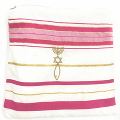 JKRISING Messianic Jewish Tallit Blue and Gold Prayer Shawl Talit and Talis Bag Prayer scarfs