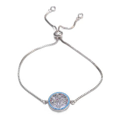 Juya 18K Real Gold Plated Adjustable Chains Multicolor Zirconia Hamsa Fatima Enamel Greek Evil Eye Charms Bracelets For Women
