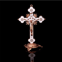 Big cross crucifix station christ catholic jesus statue large religious prayer church decoration car church decoration