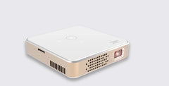Smartldea DLP HD Mini Projector Built-in Rechargeable Battery Portable Egg Size for Home Office Outdoor Camping Pico Projectors