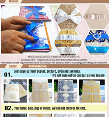 Transparent Custom Wedding Invitation Card,Acrylic Hebrew,Prayer Blessings,Candle Design Bar Mitzvah Gift,Souvenir, Thick 10pcs