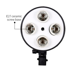 Photography 50x70CM Four Lamp Softbox Kit Continuous Lighting System Soft Box Accessories Photo Studio Equipment