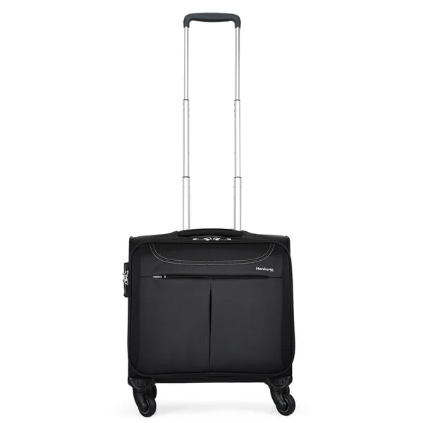 Hanke Men Business Travel Luggage Women Carry On Suitcase Spinner Wheels Rolling Bag 16 18 Inch