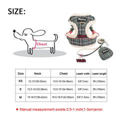 Soft Fleece Cat Harness Vest Warm Dog Puppy Chihuahua Harness Leash Set Adjustable Pets Vests Coat For Small Medium Dogs Cats Pet Shop